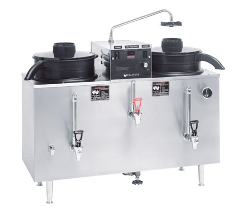BUNN Canada 20500.6074 U38- 120/208V WITH BYPASS - Twin Coffee Urn