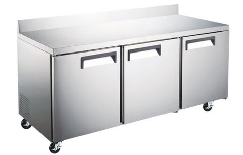 EFI Sales Ltd. Canada CWDR3-72VCX - Versa Chill X-Line Series Refrigerated Worktop With Backsplash