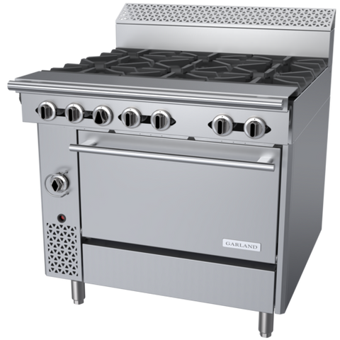 Garland Canada C36-6R - (Garland/U.S. Range (Garland Canada)) Cuisine Series Heavy Duty Range