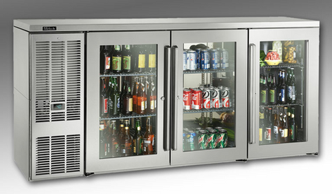 Perlick Corporation BBSN72 - Narrow Door Refrigerated Back Bar Cabinet