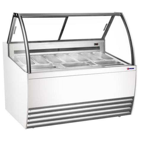 Omcan Canada 47498 - (FR-CN-0010W) Gelato Display Showcase