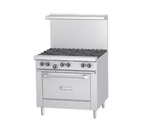 Garland Canada U36-6R - (Garland/U.S. Range (Garland Canada)) U Series Restaurant Range