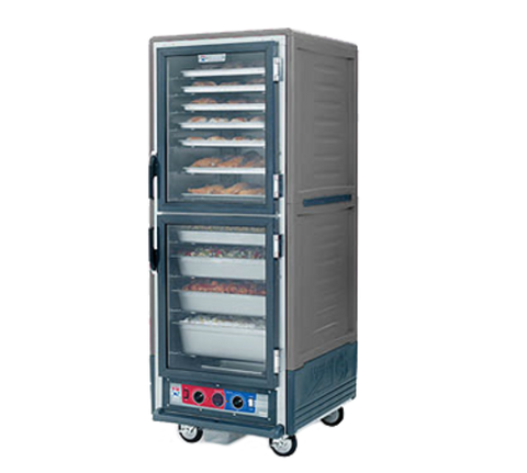 Metro C539-HLDC-L-GY - C5™ 3 Series Heated Holding Cabinet