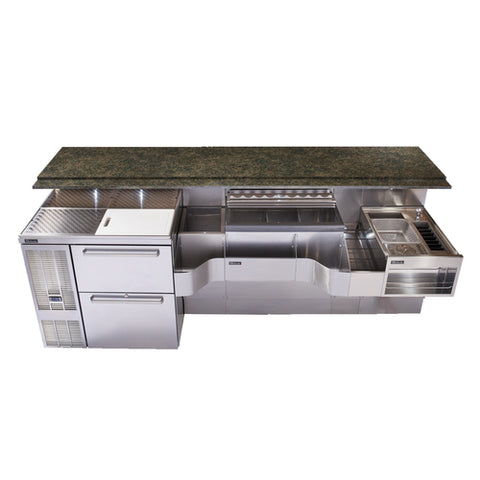 Perlick Corporation PTE68-C-WF - Tobin Ellis Signature Cocktail Station