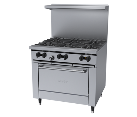 Garland Canada X36-6R - (Garland/U.S. Range (Garland Canada)) Sunfire® Restaurant Range