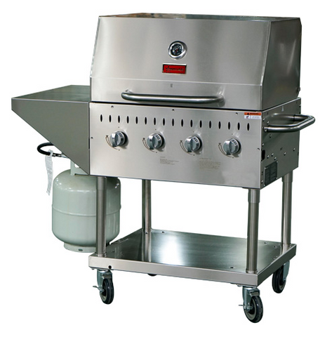 Omcan Canada 47352 - (CE-CN-0030-S LP) Outdoor Propane BBQ Grill