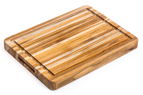 Teakhaus LLC 105 - (105) Traditional Carving Board. 12"W x 16"D x 1-1/2"H