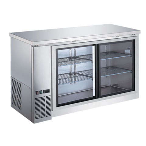 EFI Sales Ltd. Canada CBBSGDS2-60CC - Back Bar Sliding Glass Door Coolers