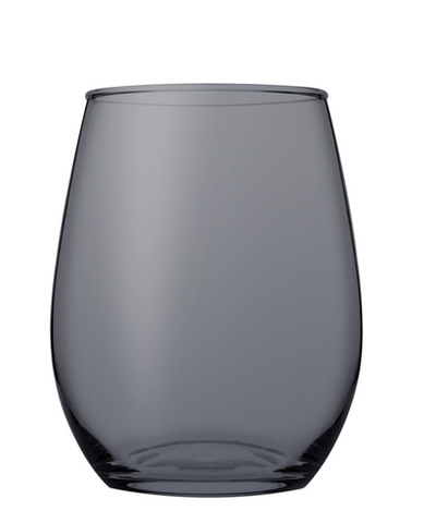 Browne Canada Foodservice PG420825G - AMBER Stemless Red Wine 11.75oz/348ml Grey