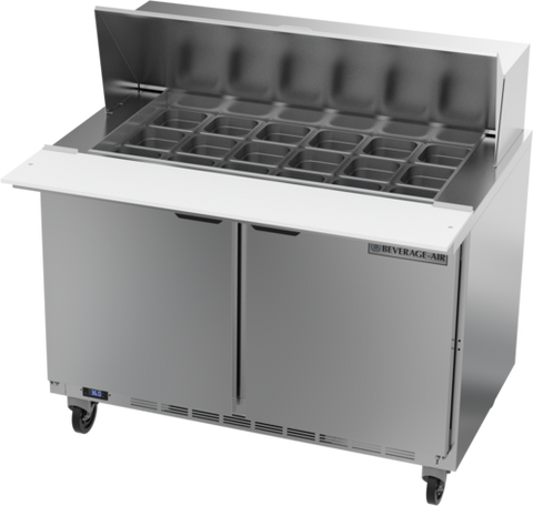 Beverage Air SPE48HC-18M - Mega Top Refrigerated Counter