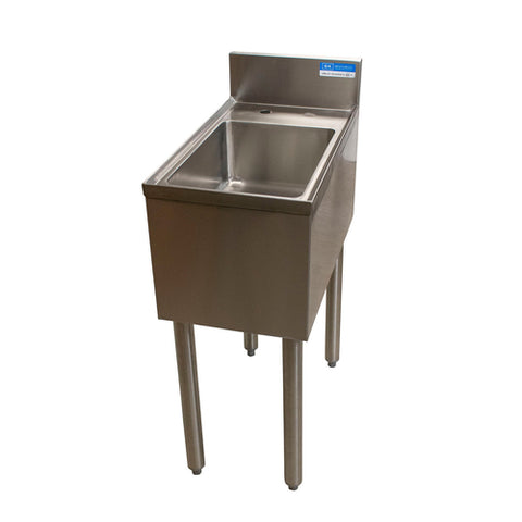BK Resources UB4-21-1014HSS12 - Underbar Dump Sink