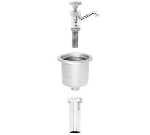 Fisher 3041 - Dipper Well Faucet and Sink