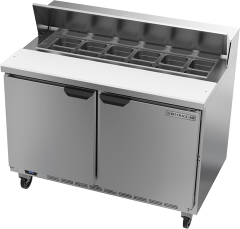 Garland Canada SPE48HC-12 - (Beverage Air (Garland Canada)) Sandwich Top Refrigerated Counter