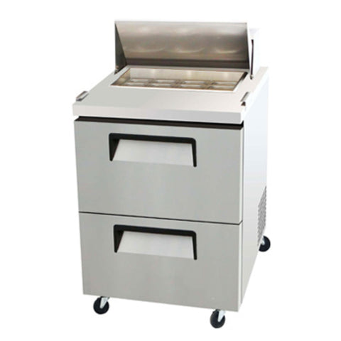 EFI Sales Ltd. Canada CSDW2-27VC - Versa-Chill Series Refrigerated Salad/Sandwich Prep Table