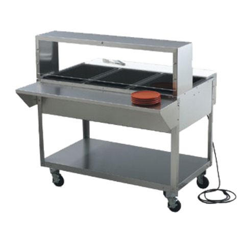 Vollrath 38053 - ServeWell® Single Deck Cafeteria Breath Guard