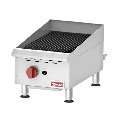 Omcan Canada 43736 - (CE-CN-CBR15) Charbroiler