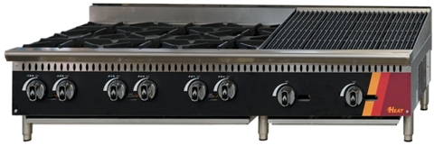 EFI Sales Ltd. Canada HCT60-36HP-24CH-P - Combination Cooktop