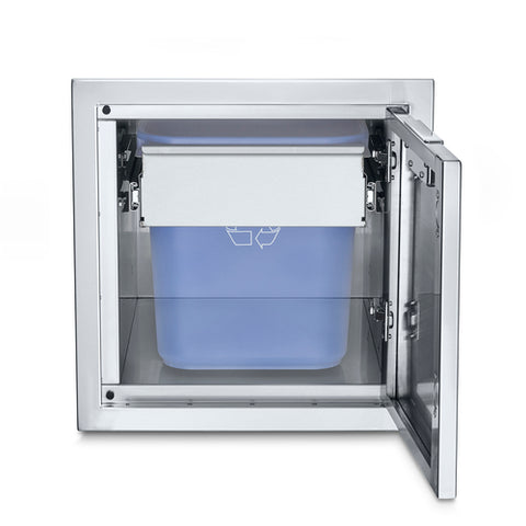 Crown Verity Canada IBISC-GH - Infinite Series Small Built-In Cabinet with Garbage Holder holds (2) 21 qt. bins