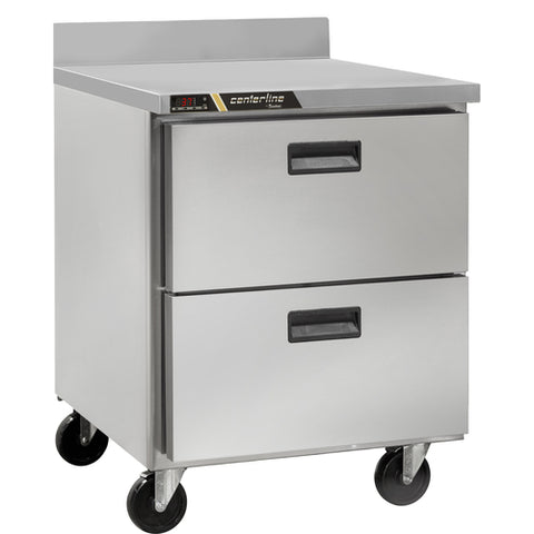 Traulsen Canada CLUC-27R-DW-WT - Dealer's Choice CLUC Series Compact Undercounter Refrigerator with Work Top