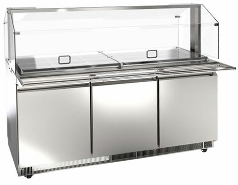 Omcan Canada 50090 - (PT-CN-1778-S-HC) Refrigerated Prep Table