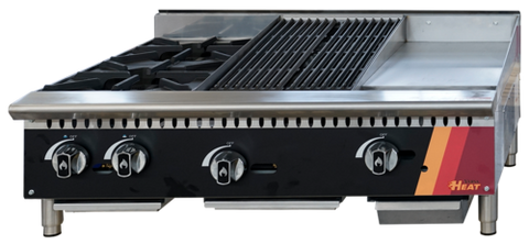 EFI Sales Ltd. Canada HCT36-12HP-CH-GMN - Combination Cooktop