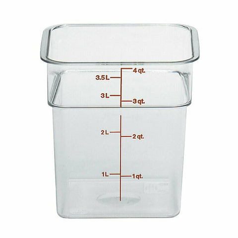 Cambro 4SFSCW135 - CamSquare® Food Container
