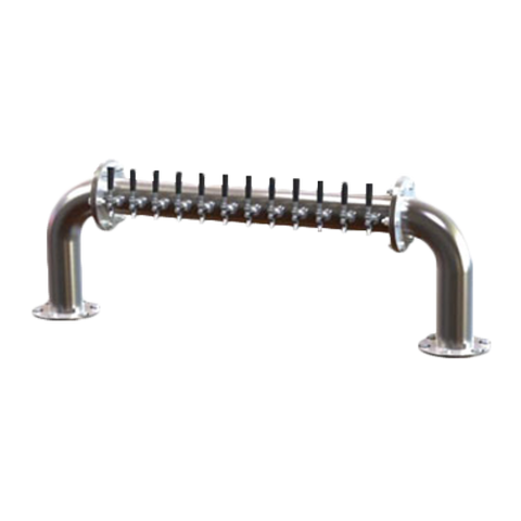 Perlick Corporation 4064-6L - Pass-Thru Brew Pipe Draft Beer Tower