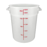 Winco PPRC-22W - Storage Container