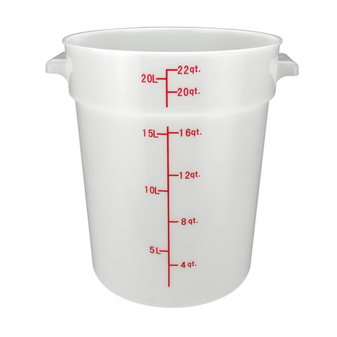 Winco PPRC-22W - Storage Container