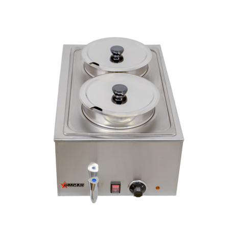 Omcan Canada 19077 - (FW-CN-0016) Double Food Warmer