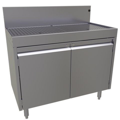 Glastender, Inc. C-DBCB-30-LD - CHOICE Underbar Drainboard