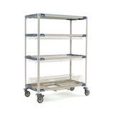 Metro PR48VX3-XDR - MetroMax® i Mobile Drying Rack Unit with Drip Tray