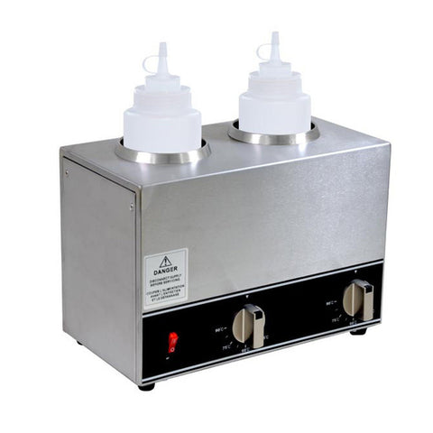 Omcan Canada 44178 - (FW-CN-1602) Double Bottle Sauce Warmer