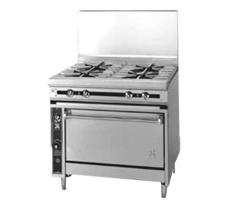 Jade Range (Middleby) JTRH-4-36C - Titan™ Heavy Duty Range
