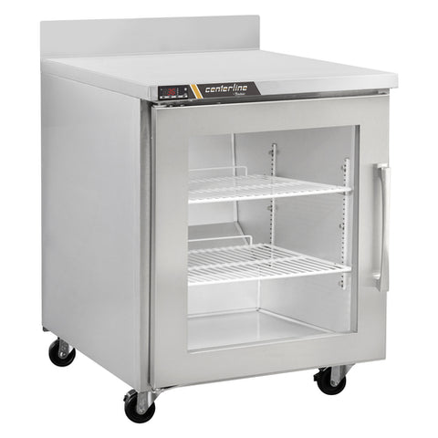 Traulsen Canada CLUC-27R-GD-WTL - Dealer's Choice CLUC Series Compact Undercounter Refrigerator with Work Top