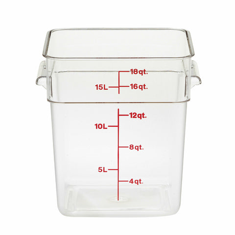 Cambro 18SFSCW135 - CamSquare® Food Container