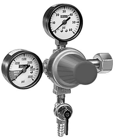 Perlick Corporation 2928F - Primary regulator for CO2