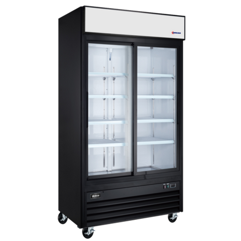 Omcan Canada 50131 - (RE-CN-0039-HC-BK) Merchandiser Refrigerator