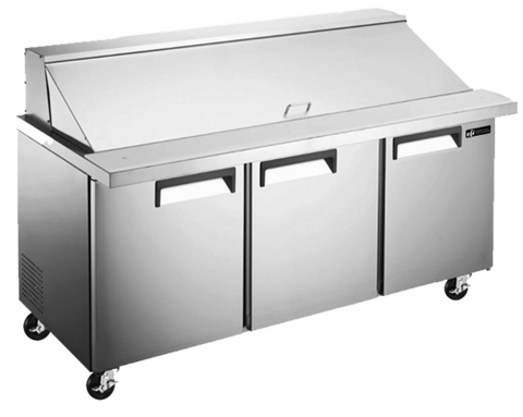 EFI Sales Ltd. Canada CMDR3-72VCX - X-Line Refrigerated Mega Top Prep Table