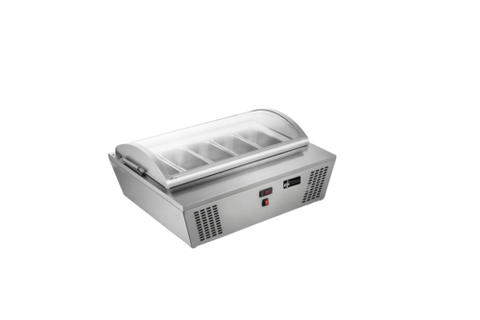 EFI Sales Ltd. Canada FGCM-5P - Versa Display Series Gelato Countertop Freezer Merchandiser