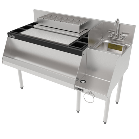 Perlick Corporation UCS48A-LF - Underbar Ice Bin/Cocktail Station
