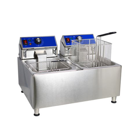 Hakka Brothers Corp CF-30 - EasyRose Commercial Deep Fryer