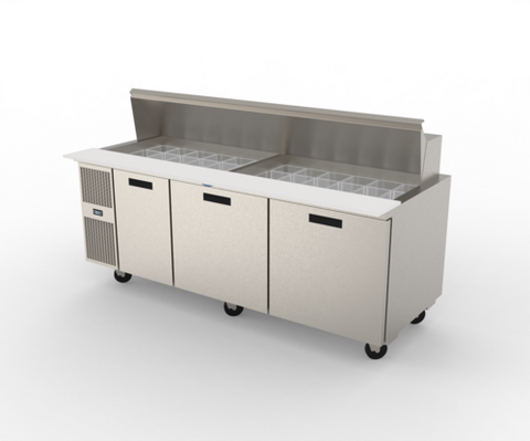 Randell PT84-36W-L - Refrigerated Counter/Salad Mega Top