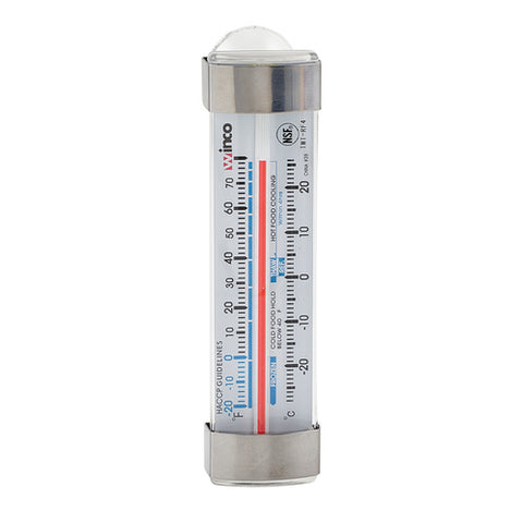 Winco TMT-RF4 - Refrigerator/Freezer Thermometer