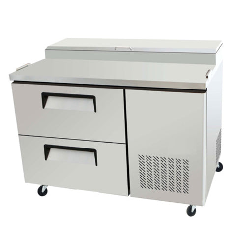 EFI Sales Ltd. Canada CPDW2-44VC - Versa-Chill Series Refrigerated Pizza Prep Table