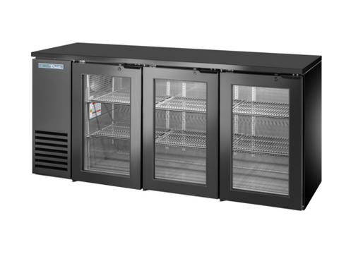 True Refrigeration Canada ULC (CAD) TBB24-72-3G-Z1-BST-B-1 - Back Bar Cooler
