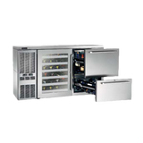 Perlick Corporation DZS60 - Dual-Zone Refrigerated Back Bar Storage Cabinet