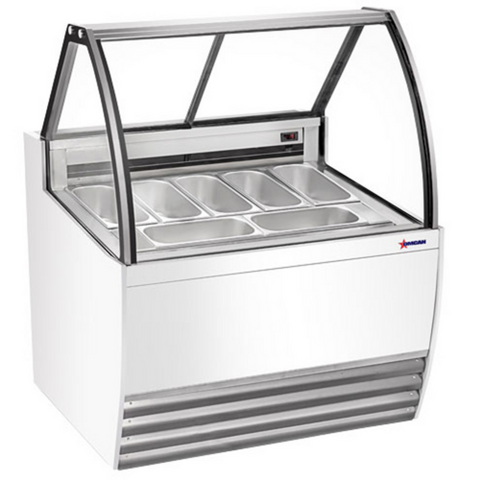 Omcan Canada 47571 - (FR-CN-0007W) Gelato Display Showcase