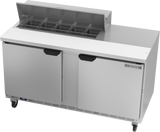 Beverage Air SPE60HC-10 - Sandwich Top Refrigerated Counter