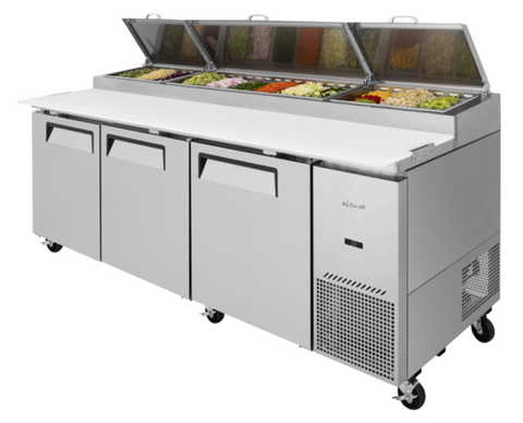 Turbo Air Canada TPR-93SD-N - Super Deluxe Pizza Prep Table
